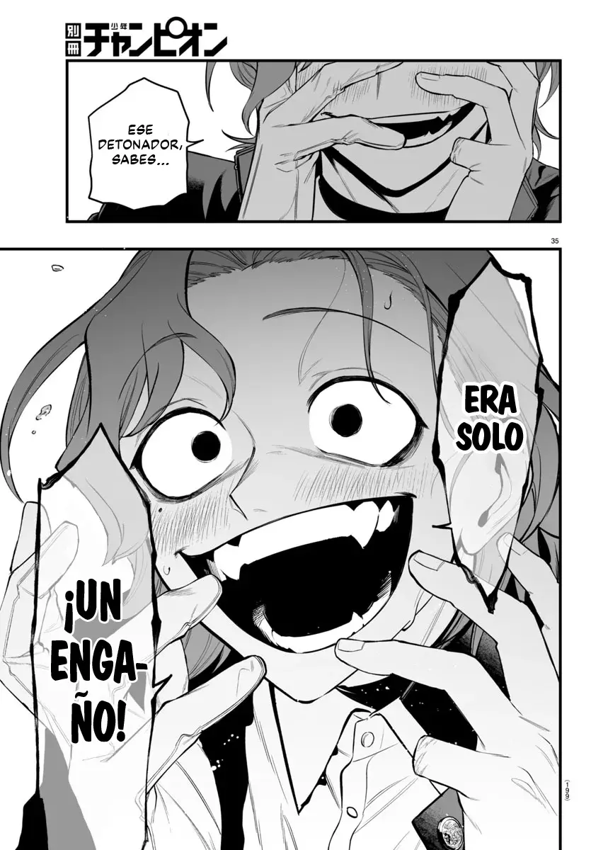 Iruma-kun: if mafia Capitulo 25: Cara de Desesperación página 36