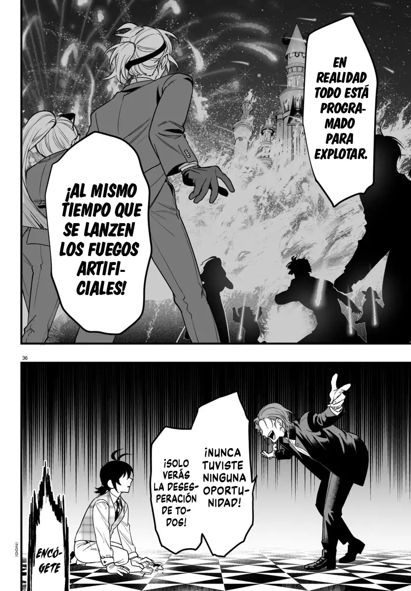 Iruma-kun: if mafia Capitulo 25: Cara de Desesperación página 37