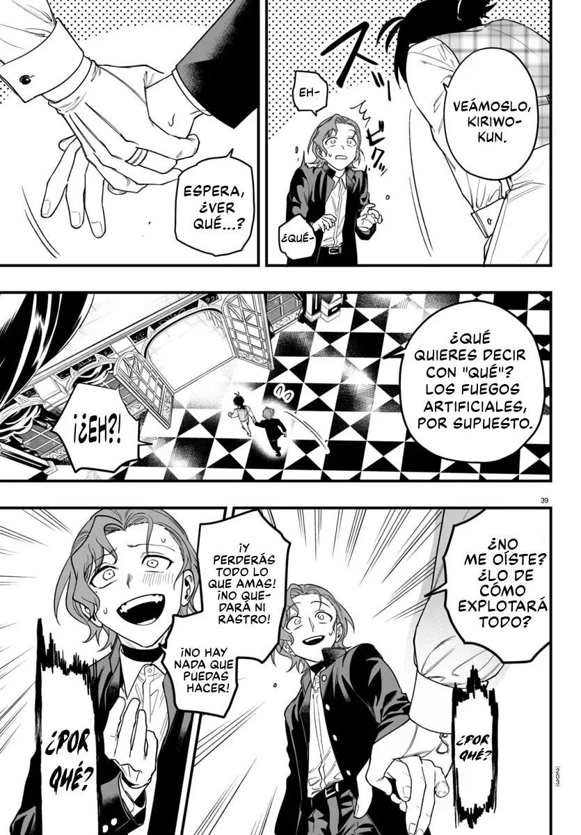 Iruma-kun: if mafia Capitulo 25: Cara de Desesperación página 40