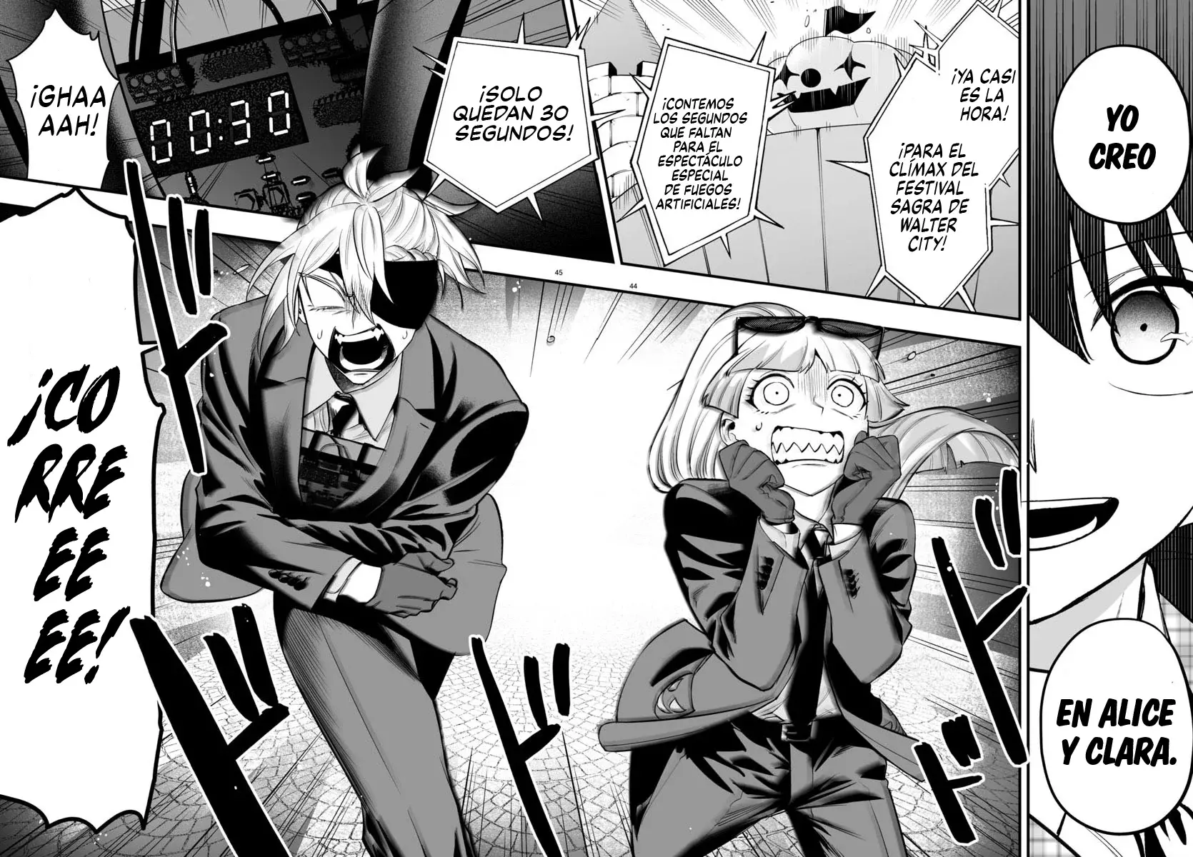 Iruma-kun: if mafia Capitulo 25: Cara de Desesperación página 45