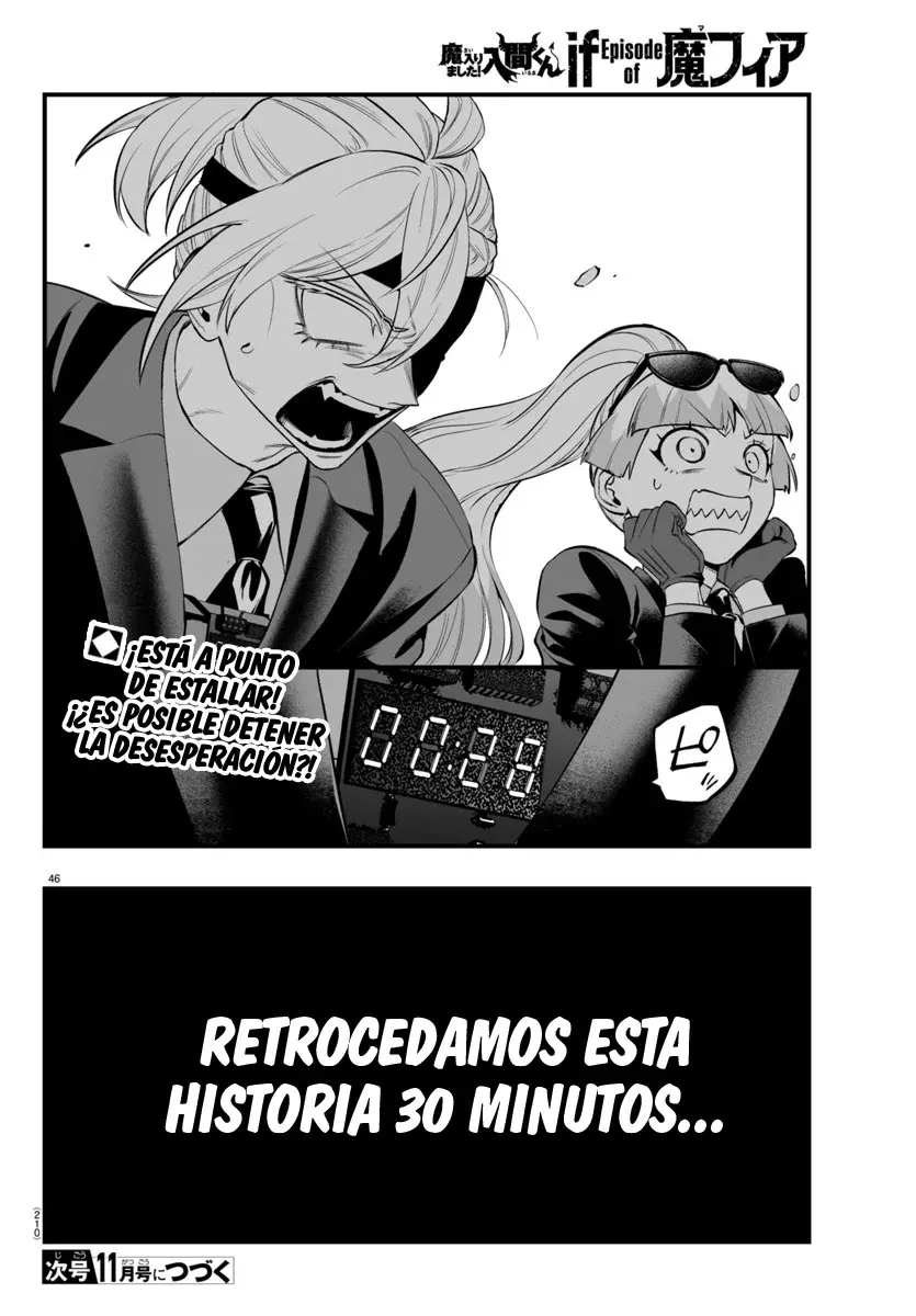 Iruma-kun: if mafia Capitulo 25: Cara de Desesperación página 46