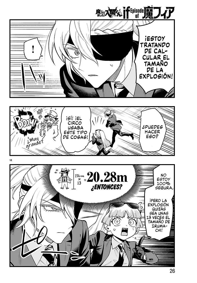 Iruma-kun: if mafia Capitulo 26: Una promesa con un Demonio página 23