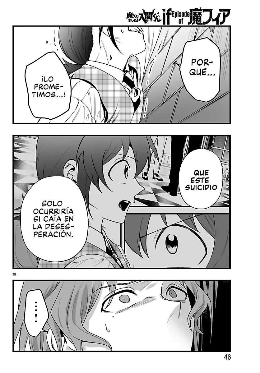 Iruma-kun: if mafia Capitulo 26: Una promesa con un Demonio página 38