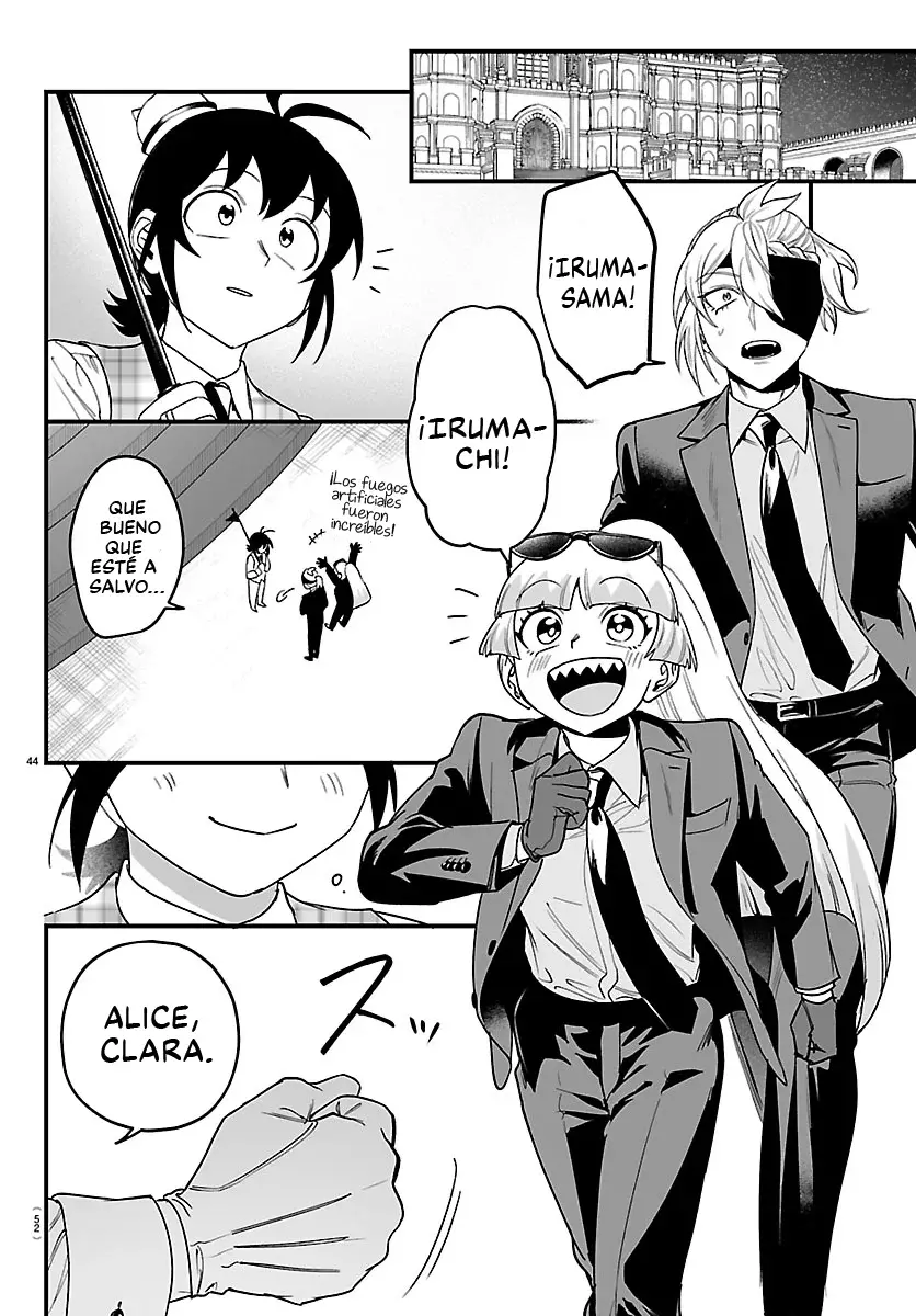 Iruma-kun: if mafia Capitulo 26: Una promesa con un Demonio página 44