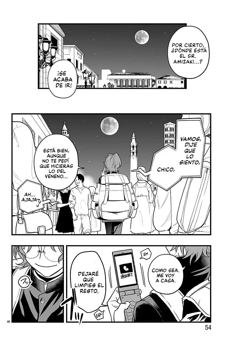 Iruma-kun: if mafia Capitulo 26: Una promesa con un Demonio página 46