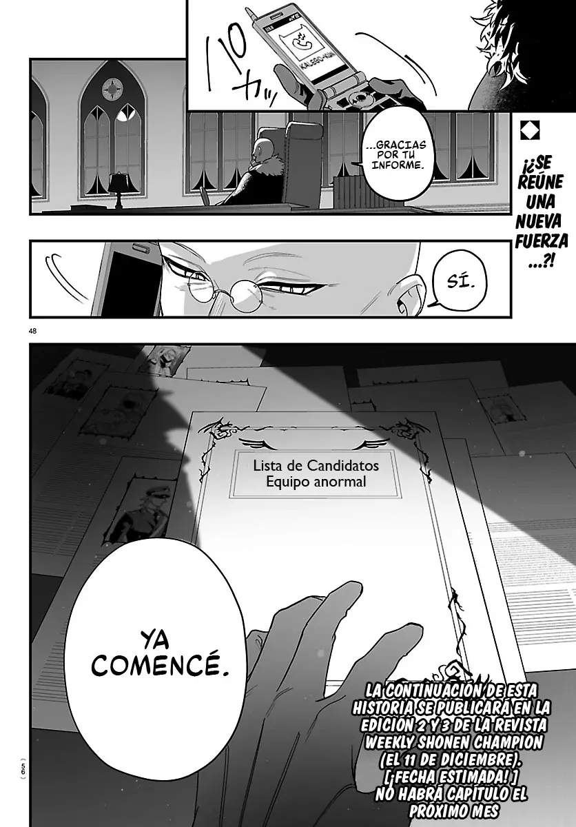 Iruma-kun: if mafia Capitulo 26: Una promesa con un Demonio página 48