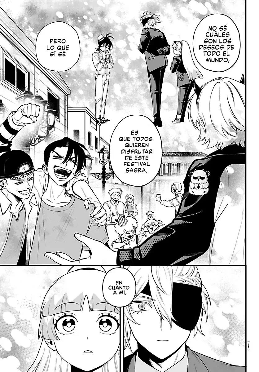 Iruma-kun: if mafia Capitulo 26: Una promesa con un Demonio página 8