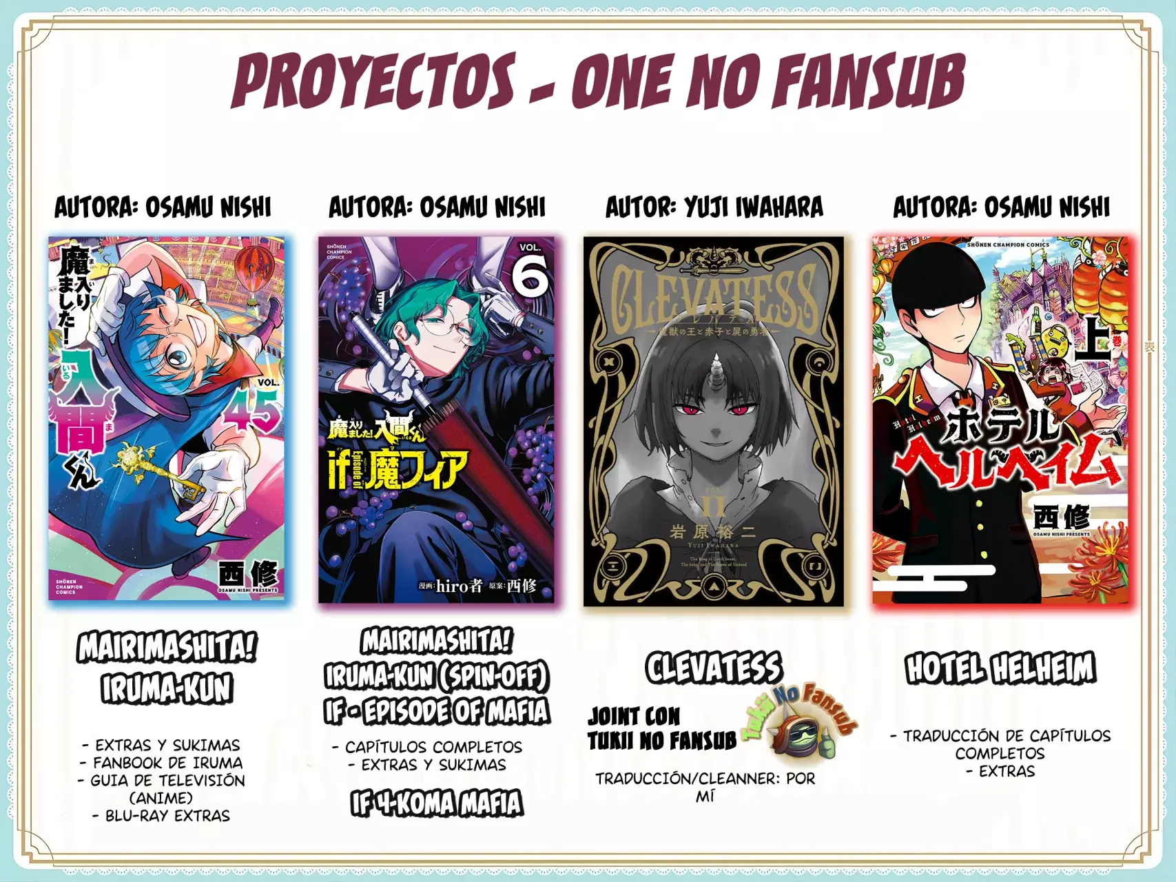 Iruma-kun: if mafia Capitulo 27.5: #1 If 4-KoMafia página 7