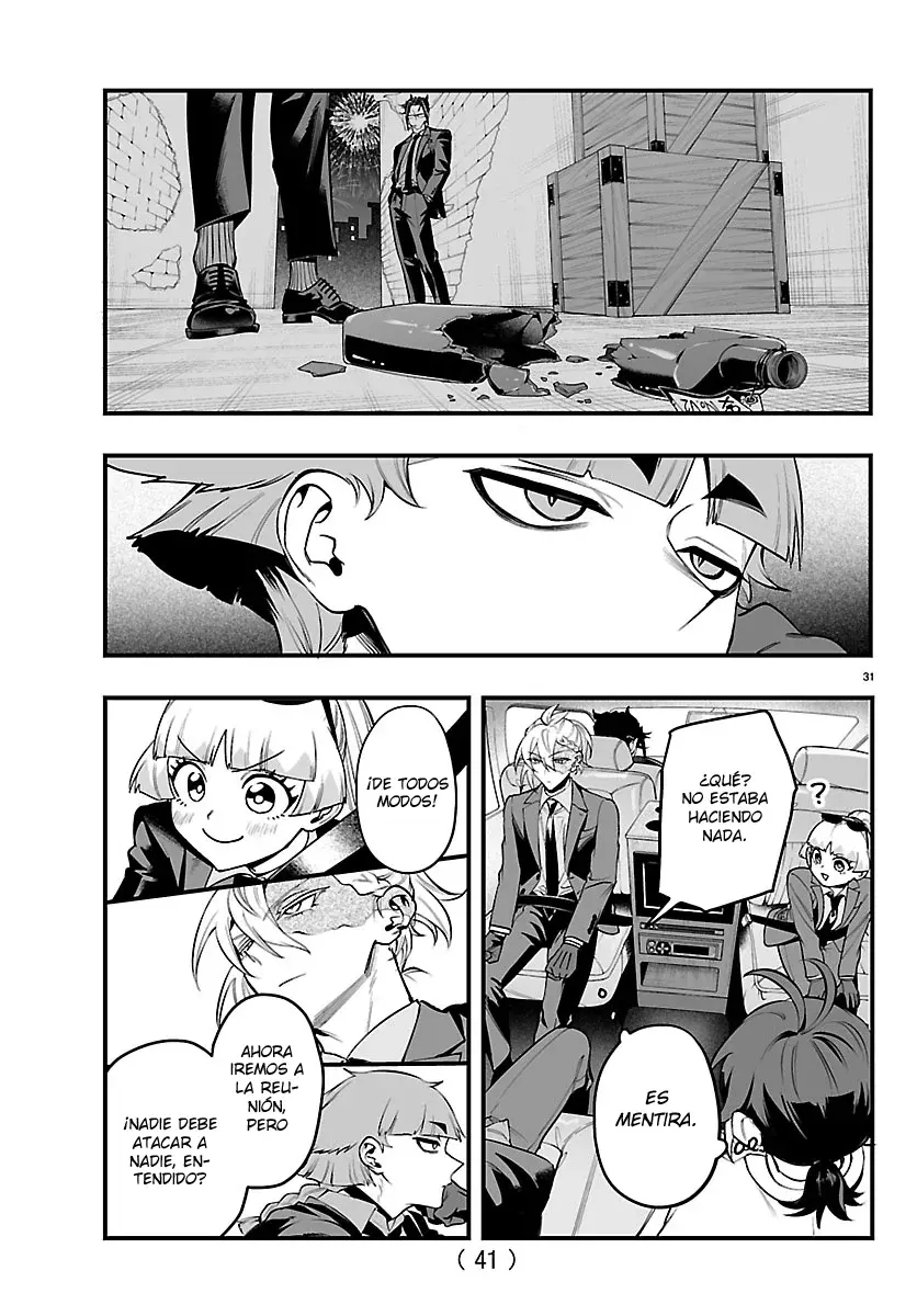 Iruma-kun: if mafia Capitulo 27: Chicos Inadaptados página 35