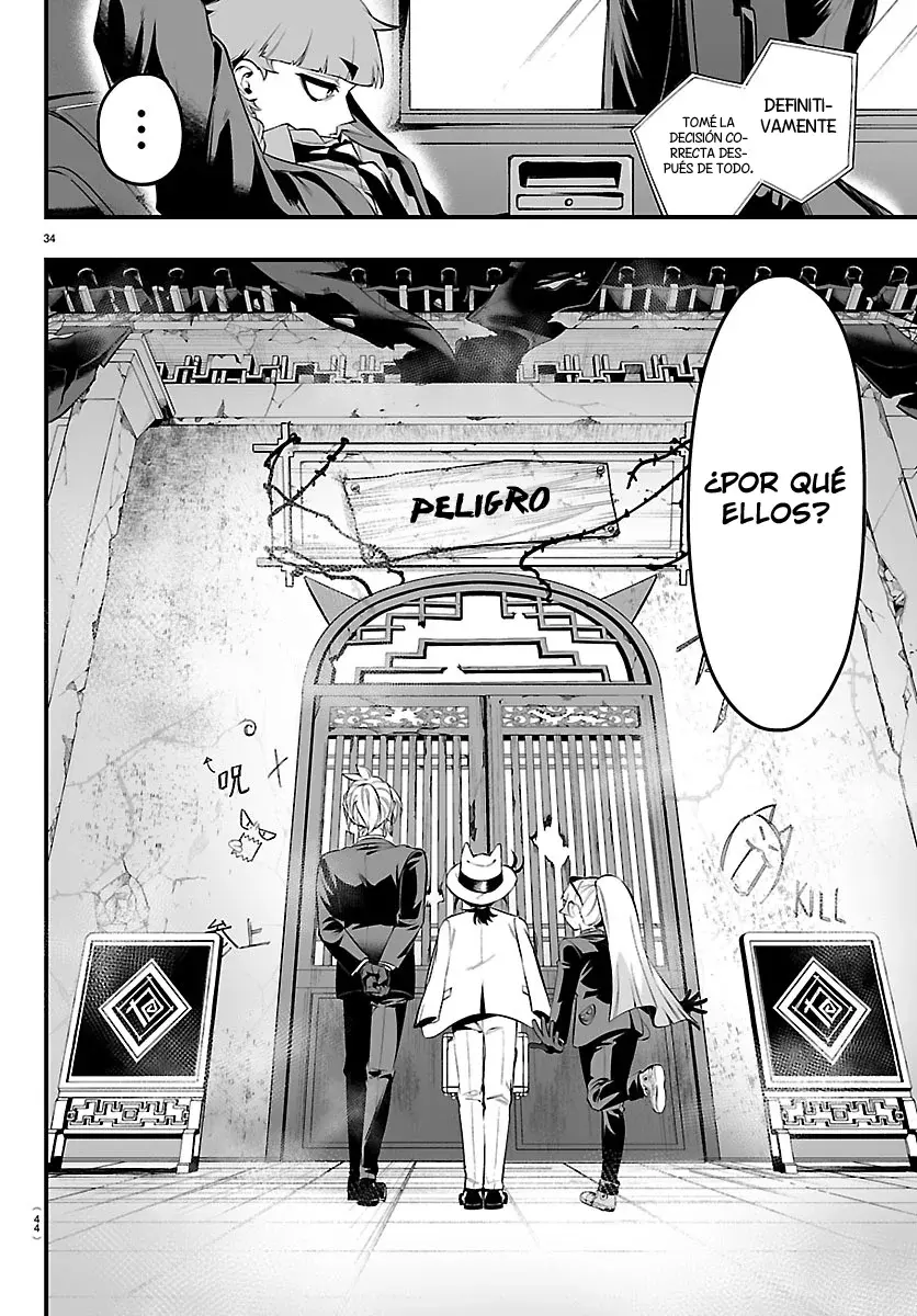 Iruma-kun: if mafia Capitulo 27: Chicos Inadaptados página 38