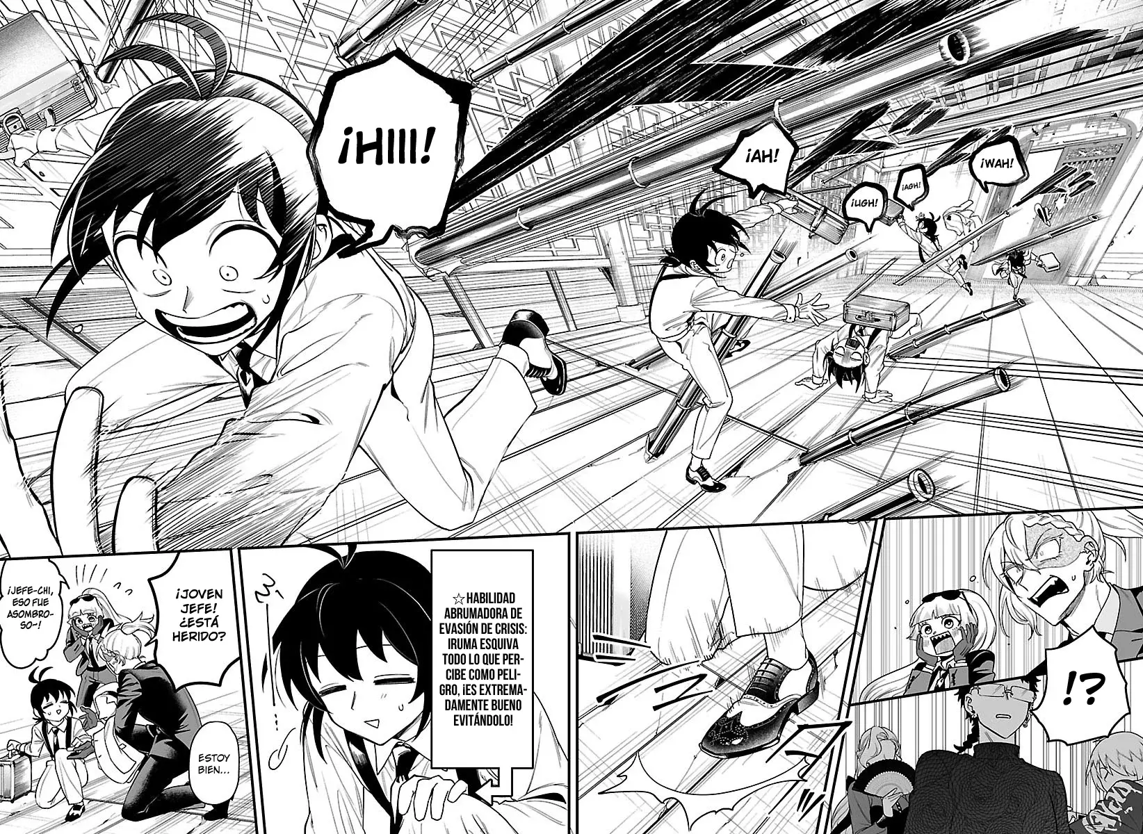 Iruma-kun: if mafia Capitulo 27: Chicos Inadaptados página 40