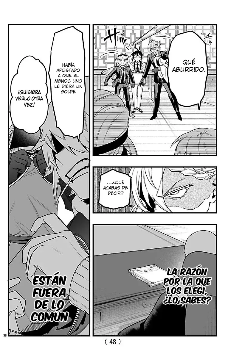 Iruma-kun: if mafia Capitulo 27: Chicos Inadaptados página 41