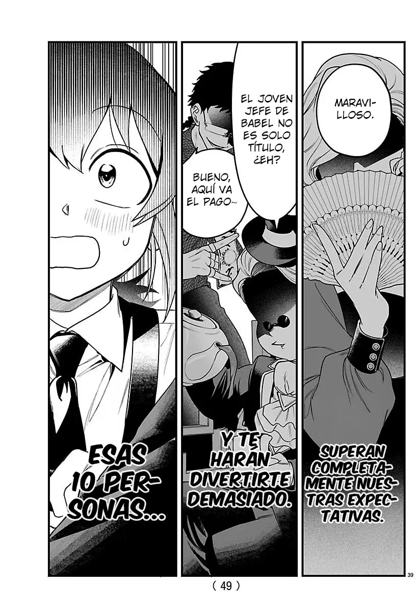 Iruma-kun: if mafia Capitulo 27: Chicos Inadaptados página 42