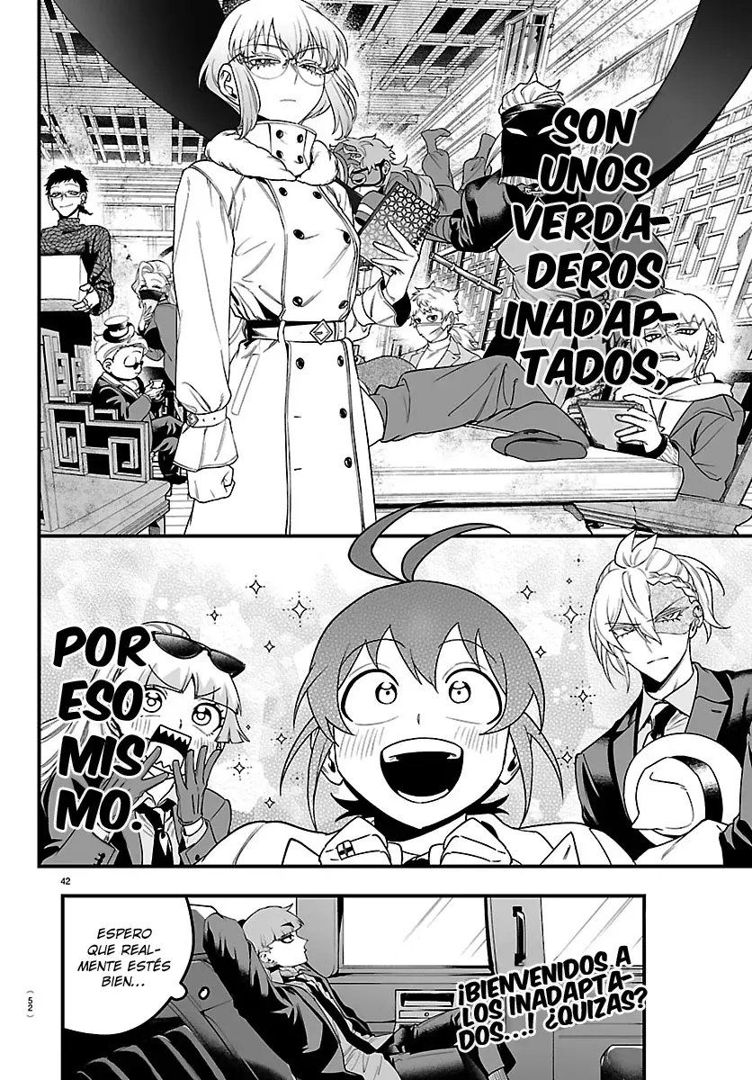 Iruma-kun: if mafia Capitulo 27: Chicos Inadaptados página 44