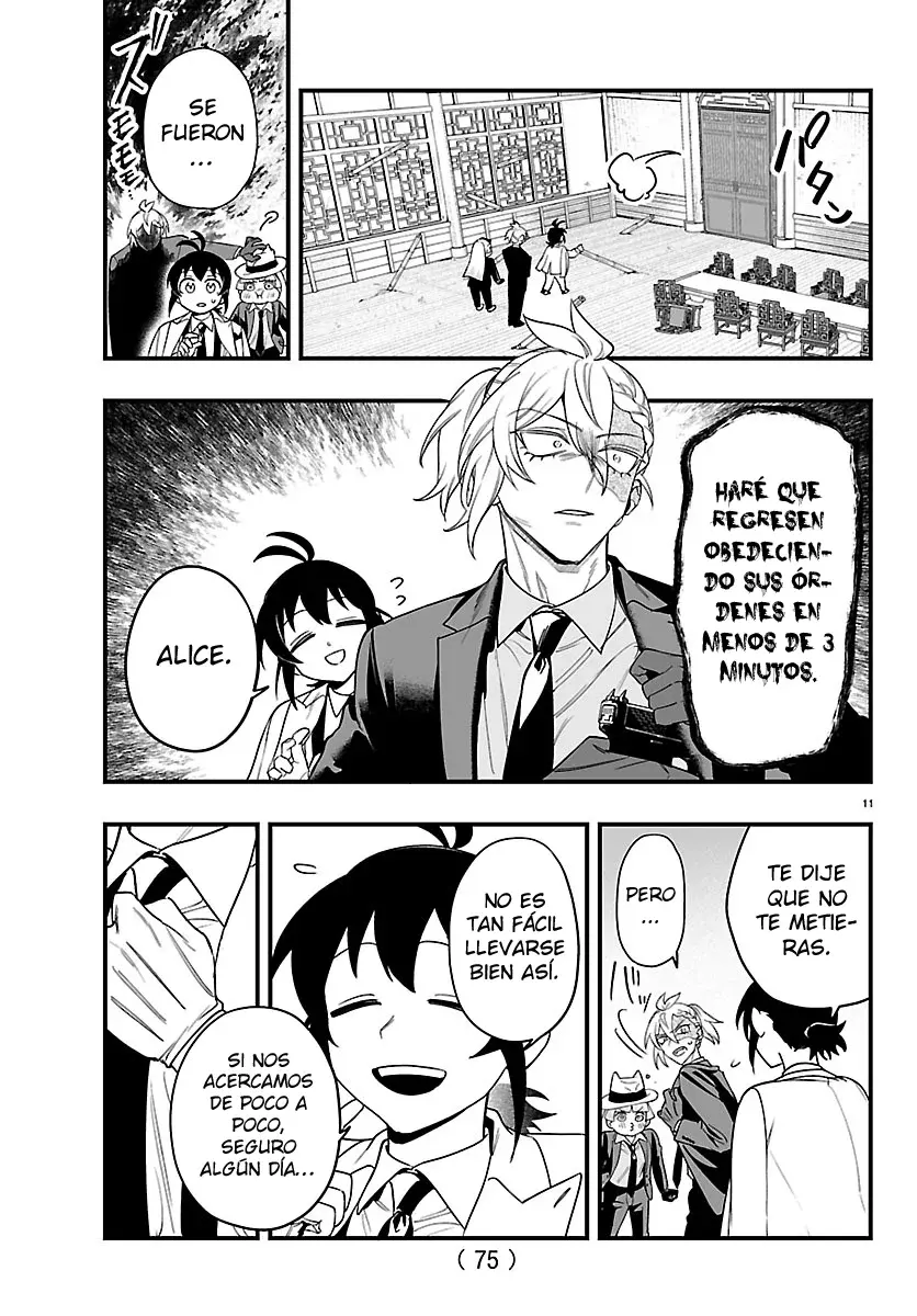 Iruma-kun: if mafia Capitulo 28: No problem, No life. página 12