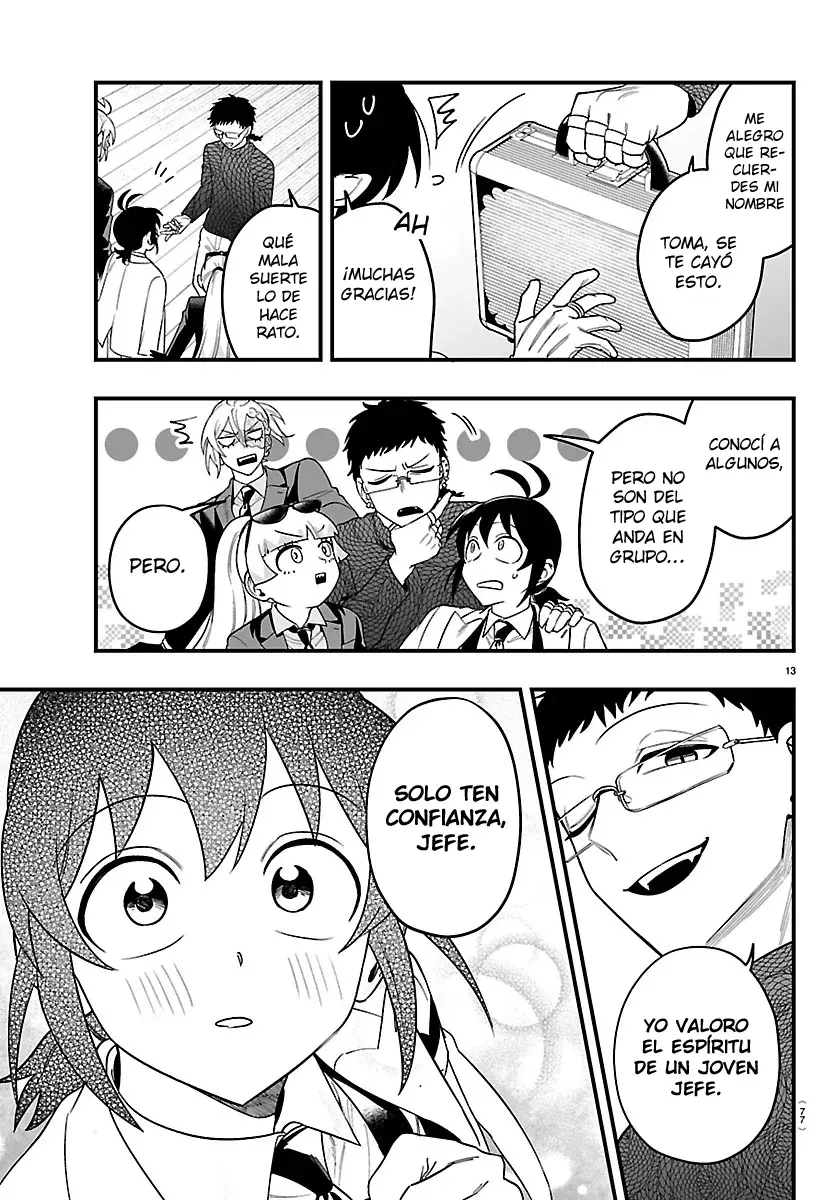Iruma-kun: if mafia Capitulo 28: No problem, No life. página 14