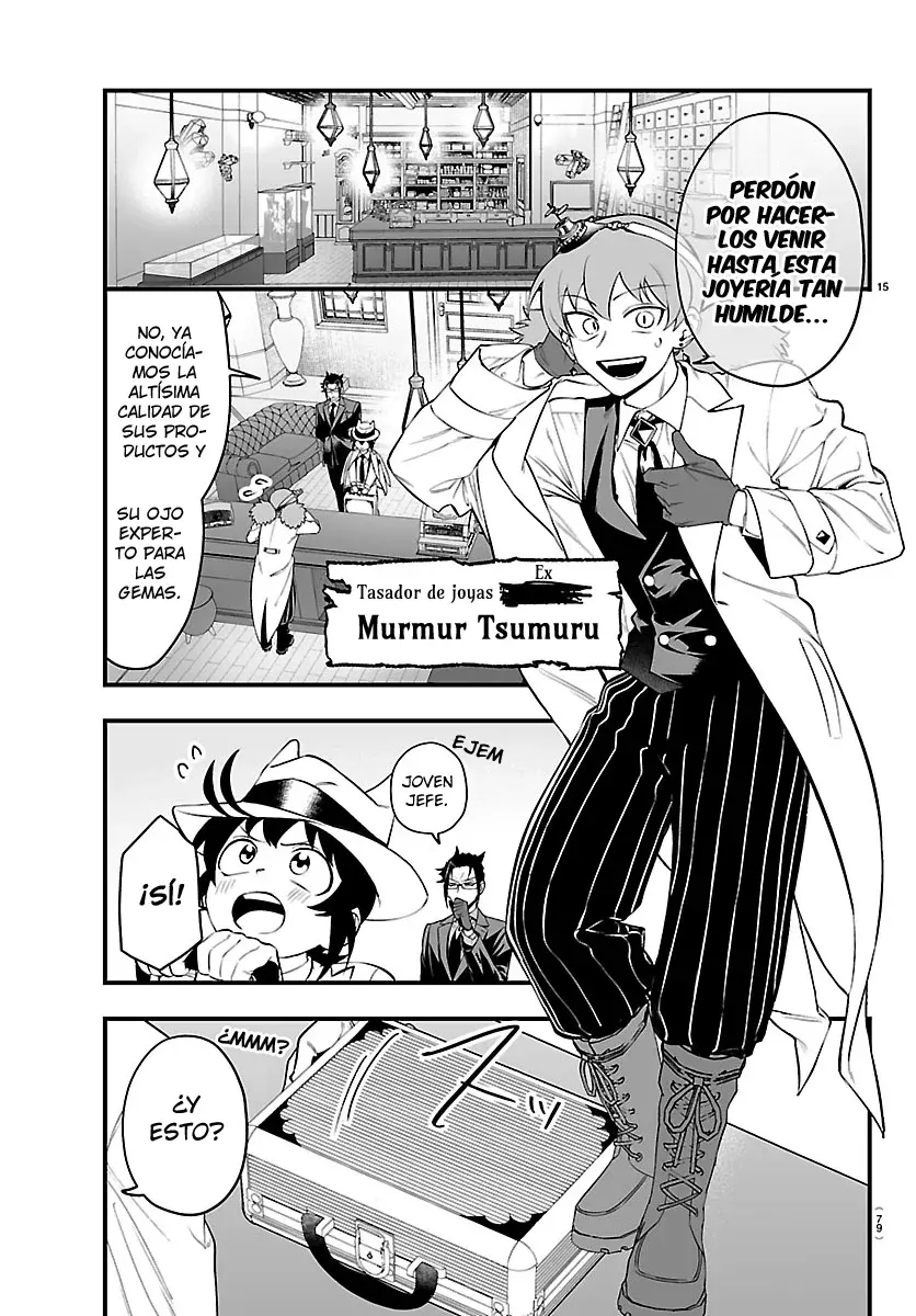 Iruma-kun: if mafia Capitulo 28: No problem, No life. página 16