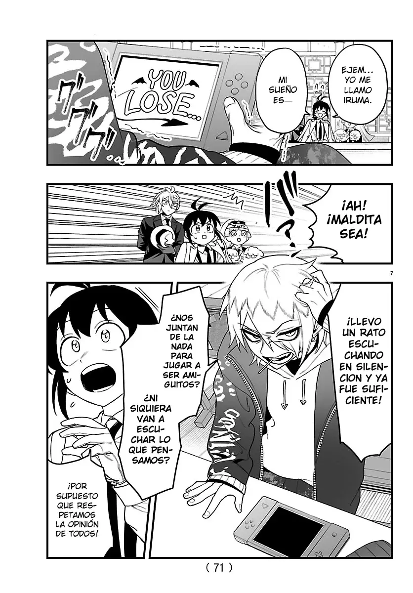 Iruma-kun: if mafia Capitulo 28: No problem, No life. página 8