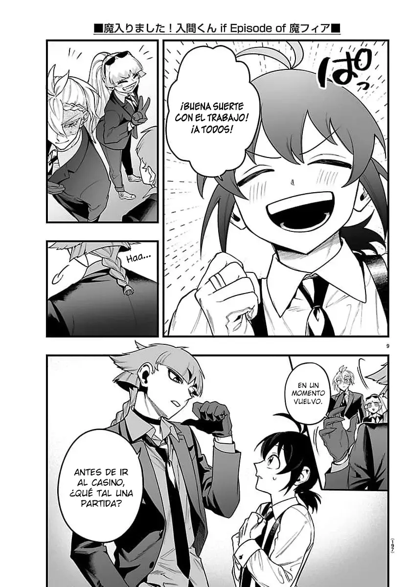 Iruma-kun: if mafia Capitulo 29: Una mano excelente página 10