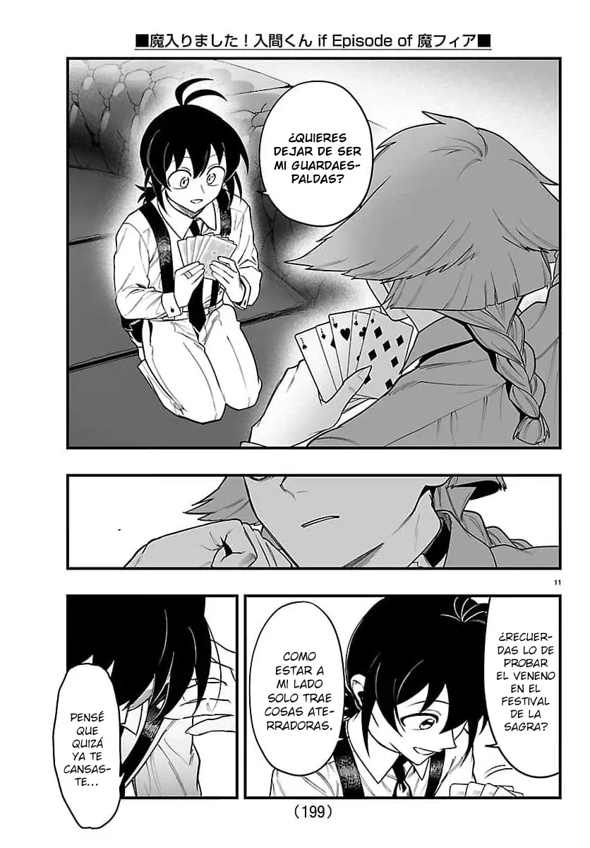 Iruma-kun: if mafia Capitulo 29: Una mano excelente página 12