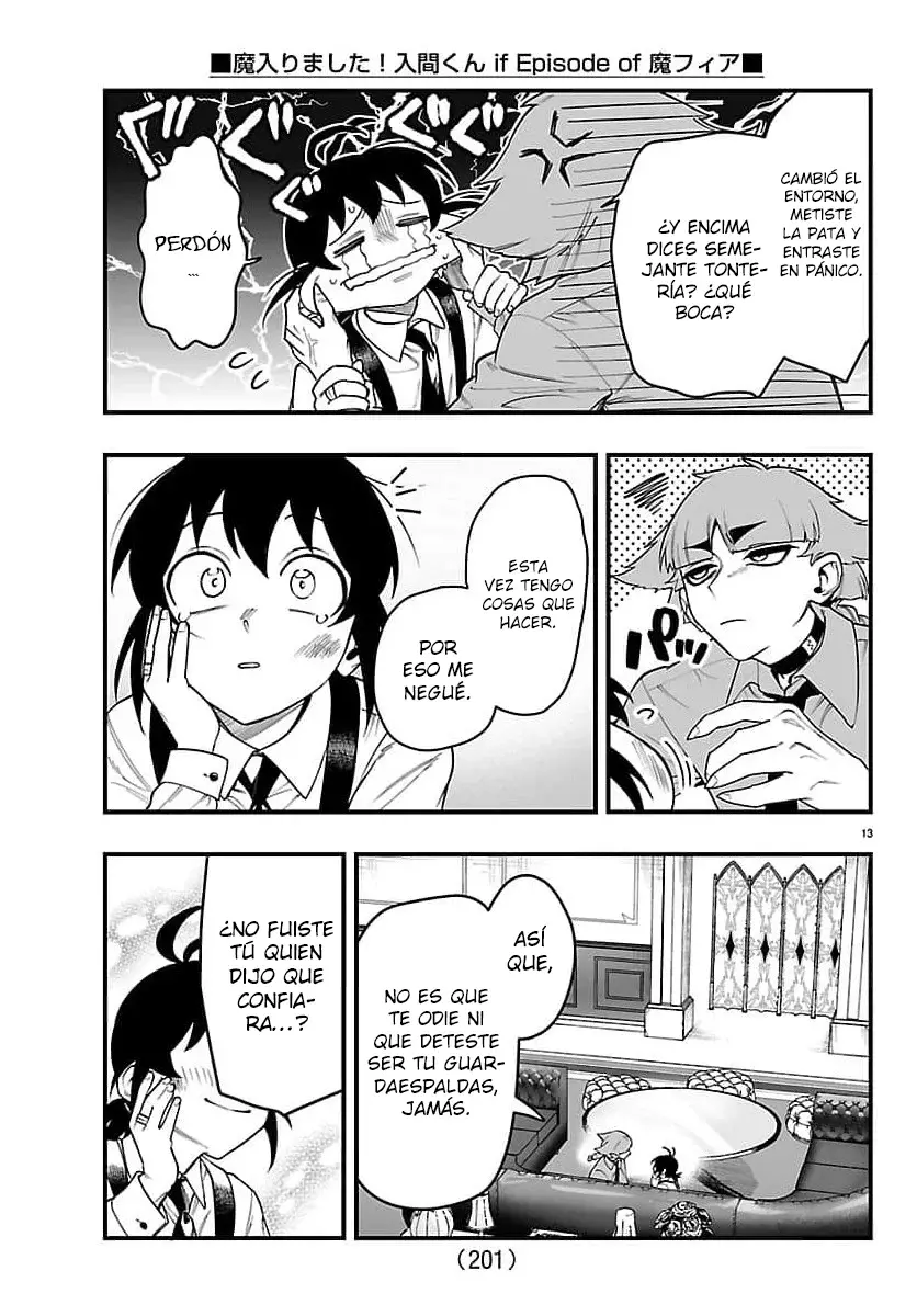 Iruma-kun: if mafia Capitulo 29: Una mano excelente página 14
