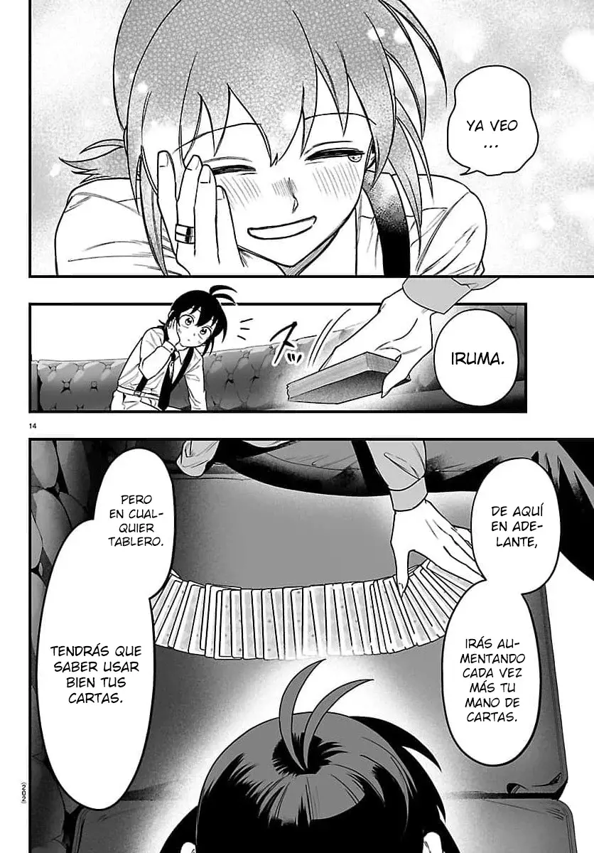 Iruma-kun: if mafia Capitulo 29: Una mano excelente página 15