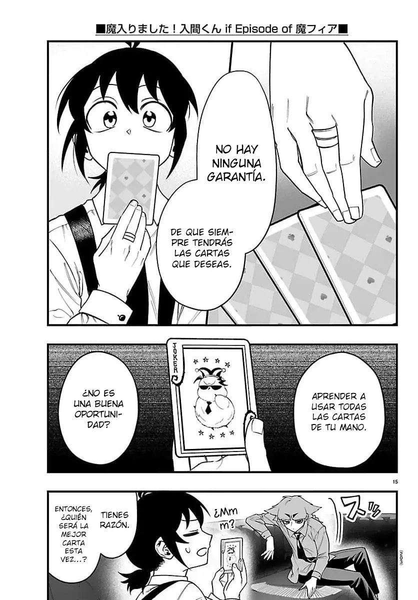 Iruma-kun: if mafia Capitulo 29: Una mano excelente página 16