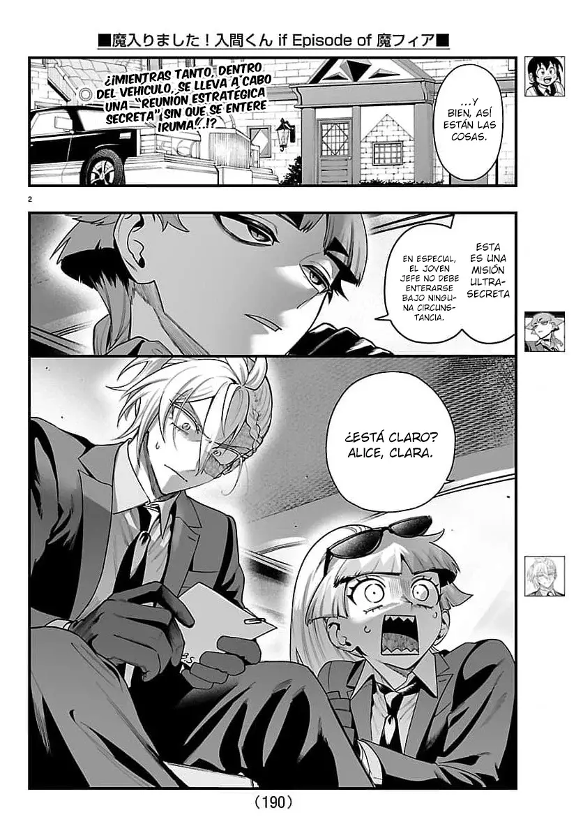Iruma-kun: if mafia Capitulo 29: Una mano excelente página 3