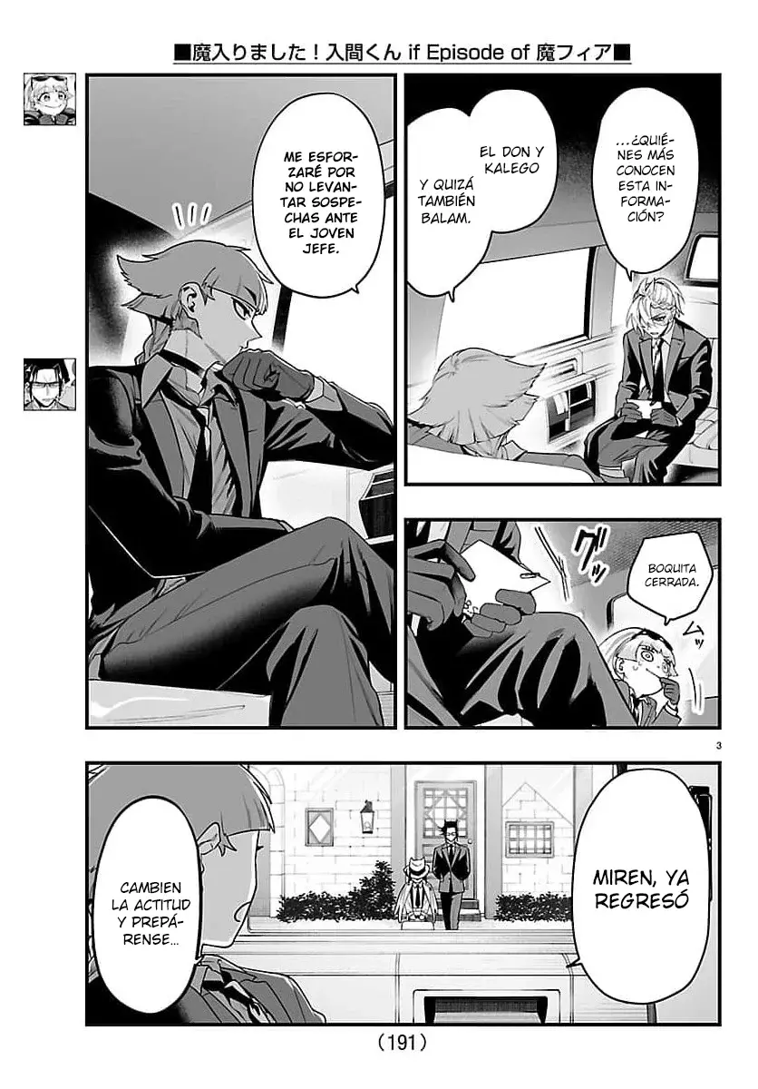 Iruma-kun: if mafia Capitulo 29: Una mano excelente página 4