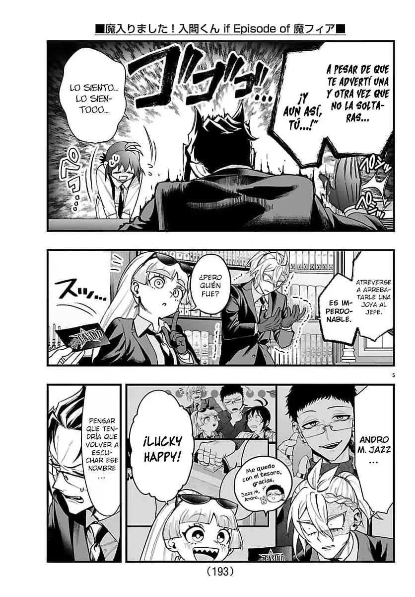 Iruma-kun: if mafia Capitulo 29: Una mano excelente página 6