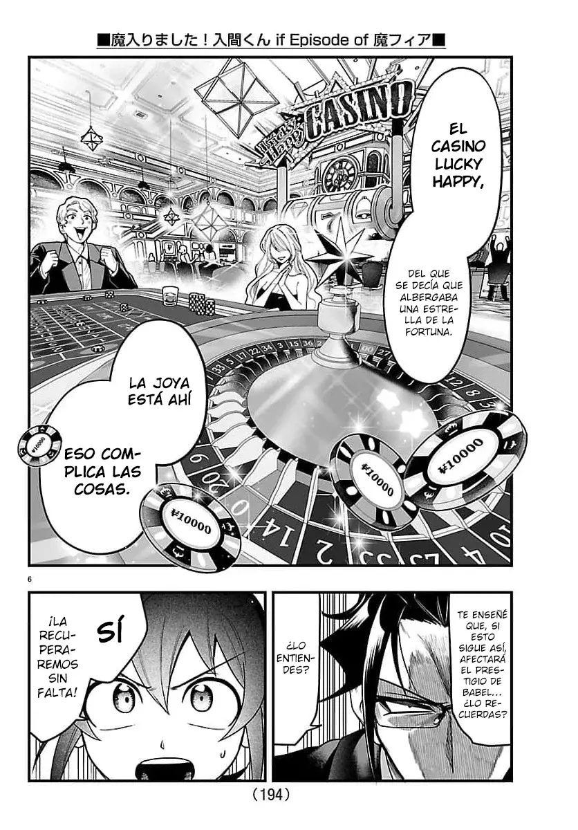 Iruma-kun: if mafia Capitulo 29: Una mano excelente página 7