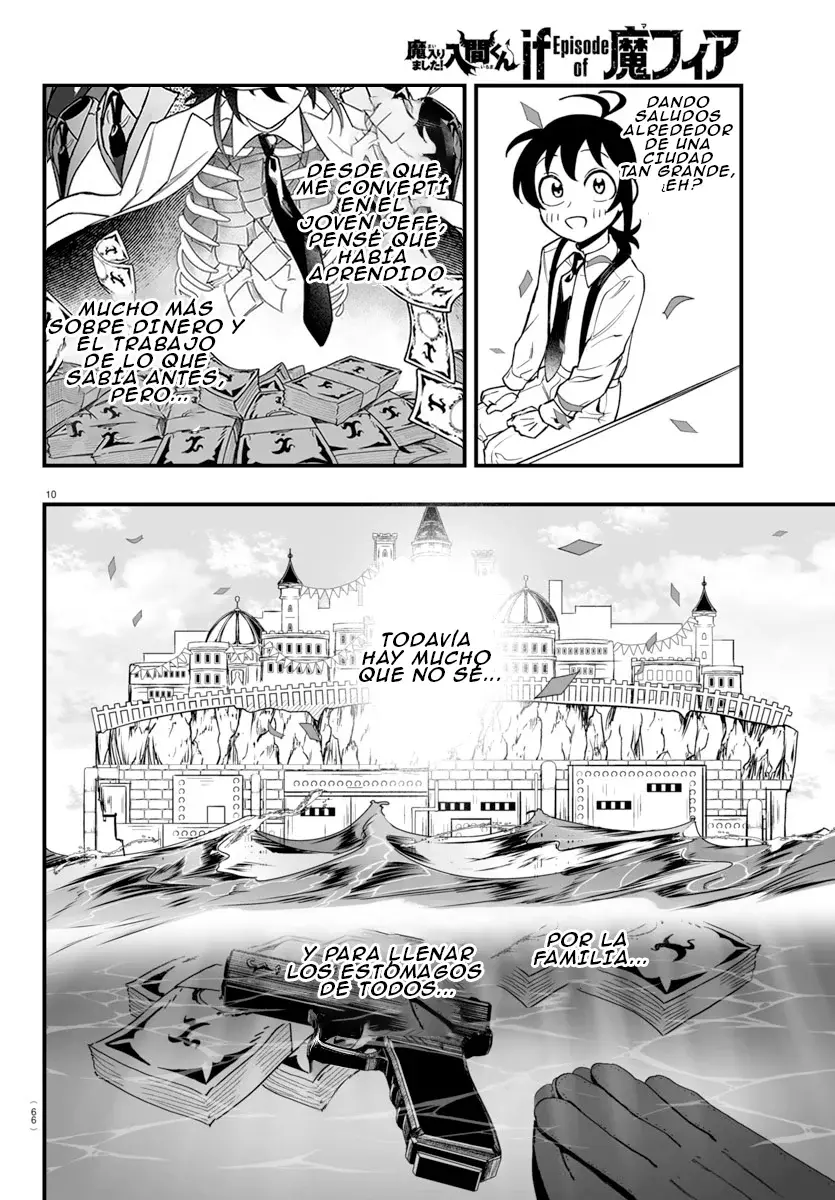 Iruma-kun: if mafia Capitulo 3: WelCOME Family! página 10
