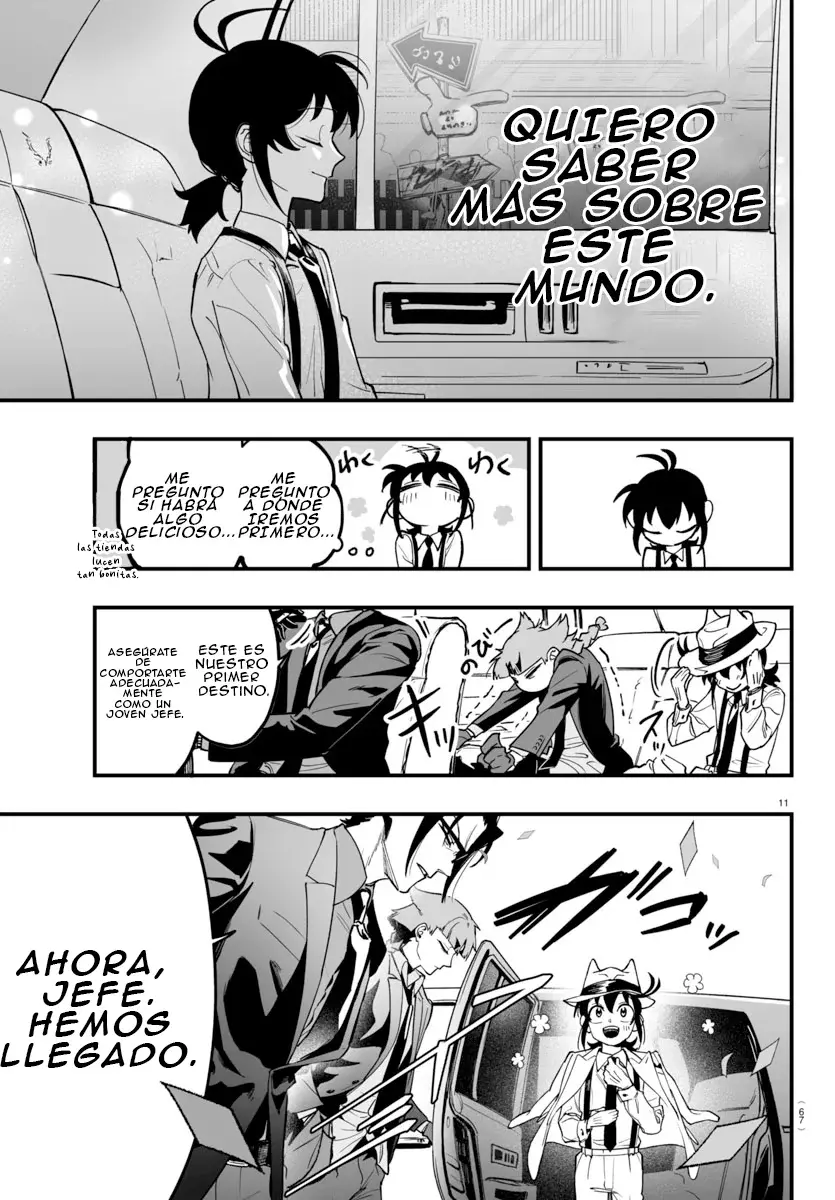 Iruma-kun: if mafia Capitulo 3: WelCOME Family! página 11