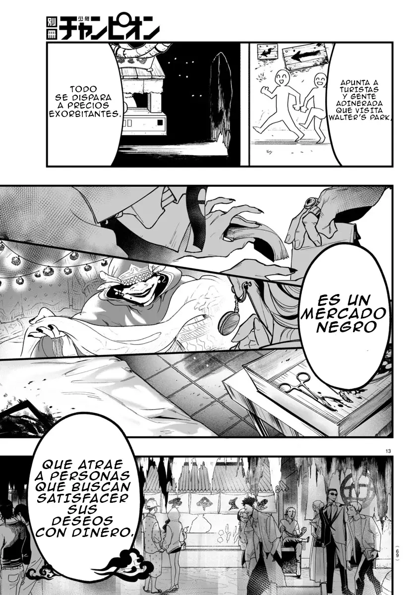 Iruma-kun: if mafia Capitulo 3: WelCOME Family! página 13