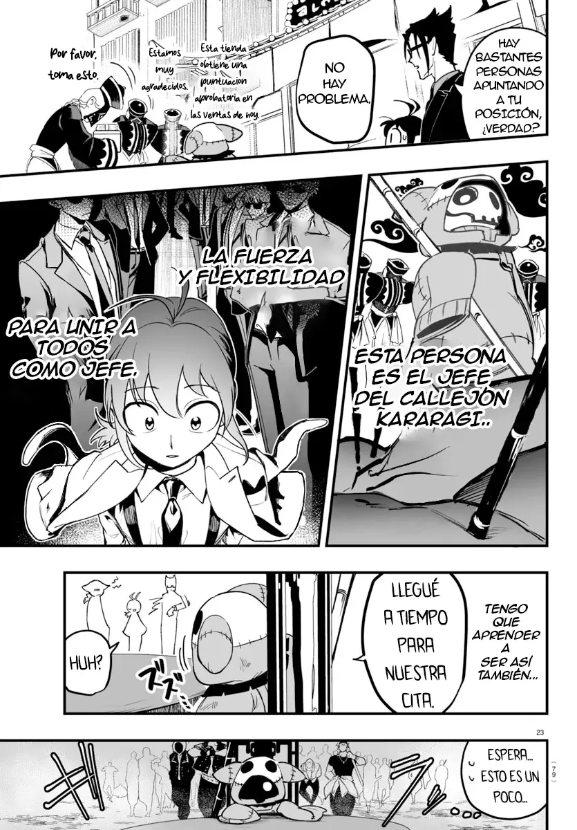 Iruma-kun: if mafia Capitulo 3: WelCOME Family! página 23