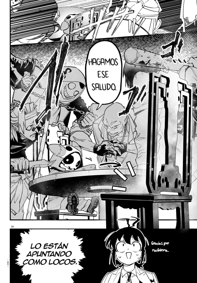 Iruma-kun: if mafia Capitulo 3: WelCOME Family! página 24