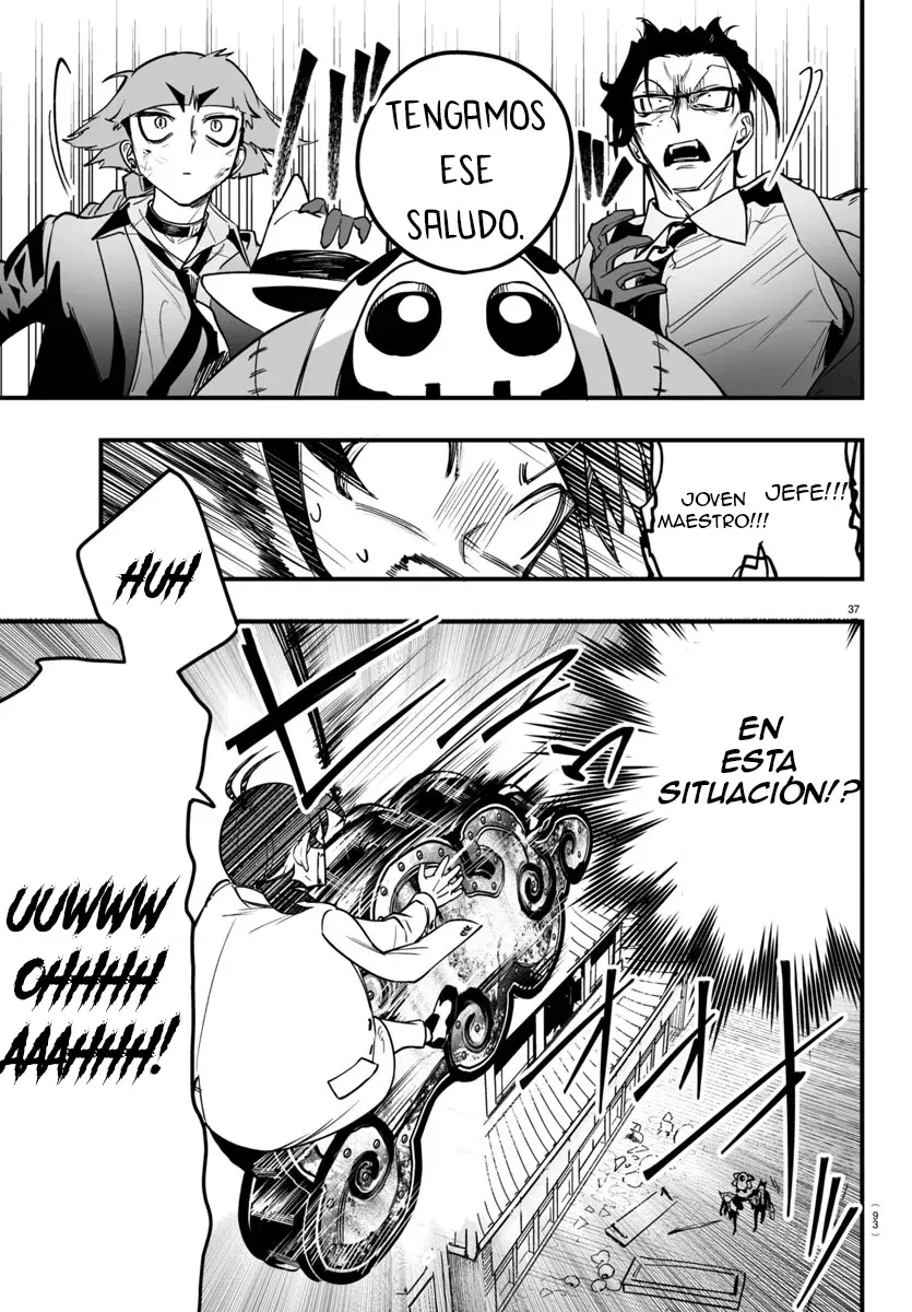 Iruma-kun: if mafia Capitulo 3: WelCOME Family! página 36