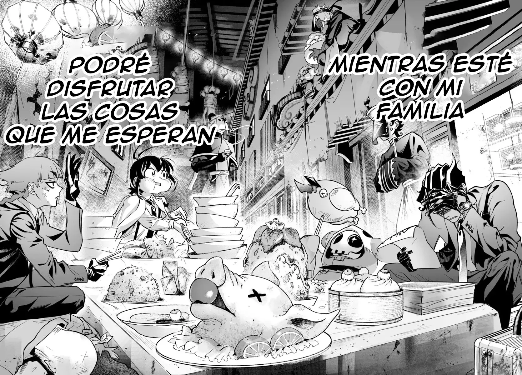 Iruma-kun: if mafia Capitulo 3: WelCOME Family! página 46