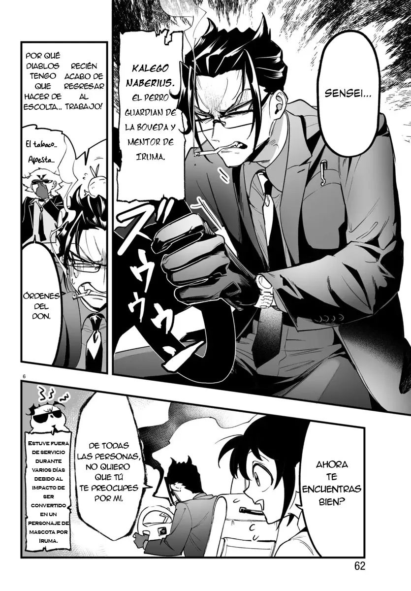 Iruma-kun: if mafia Capitulo 3: WelCOME Family! página 6