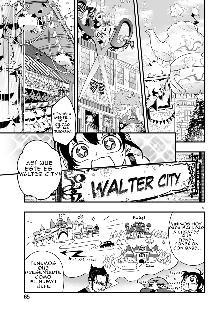 Iruma-kun: if mafia Capitulo 3: WelCOME Family! página 9