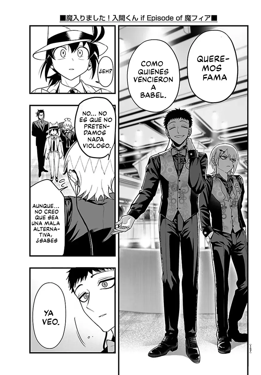 Iruma-kun: if mafia Capitulo 30: Lucky Happy Casino página 14