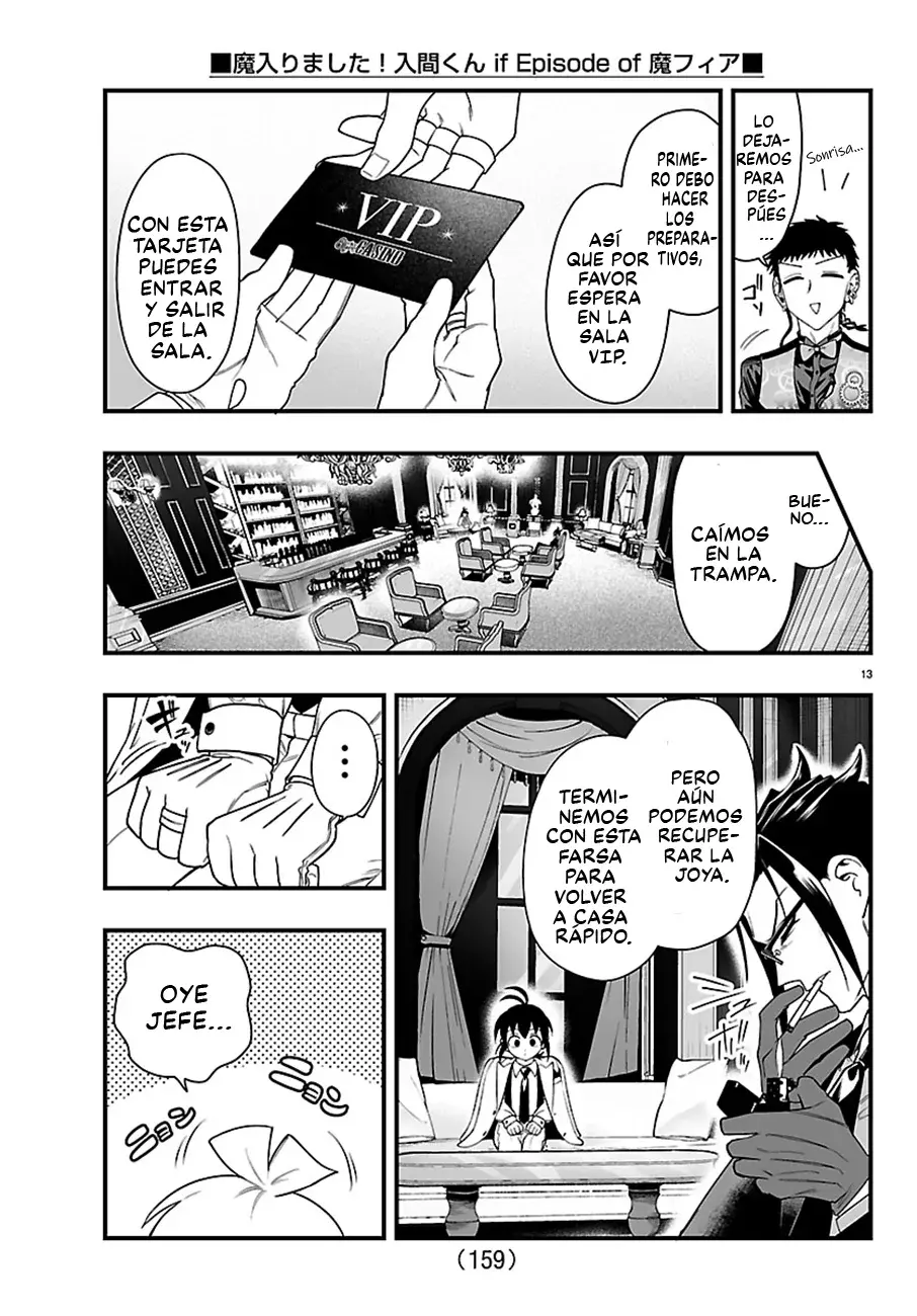 Iruma-kun: if mafia Capitulo 30: Lucky Happy Casino página 16