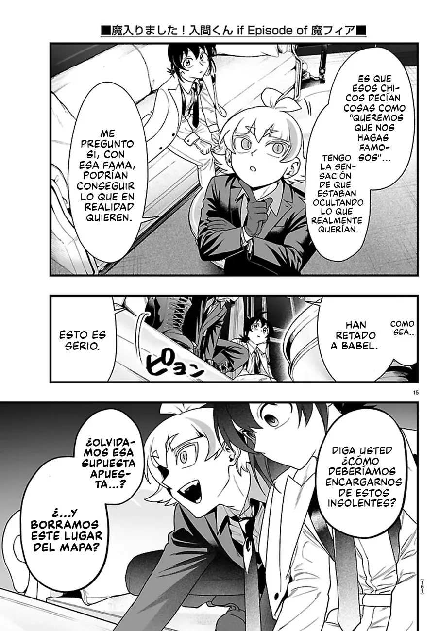 Iruma-kun: if mafia Capitulo 30: Lucky Happy Casino página 18