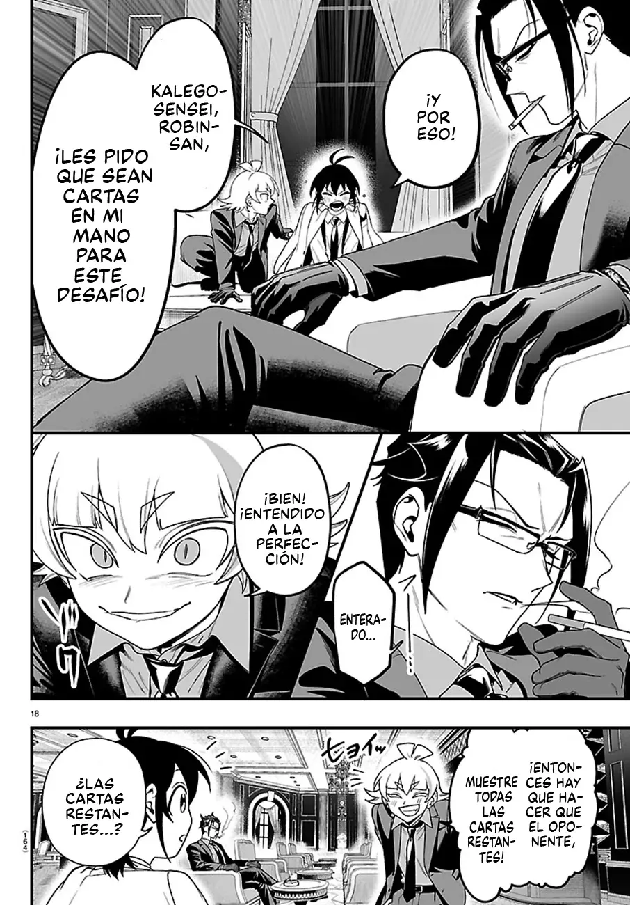 Iruma-kun: if mafia Capitulo 30: Lucky Happy Casino página 20