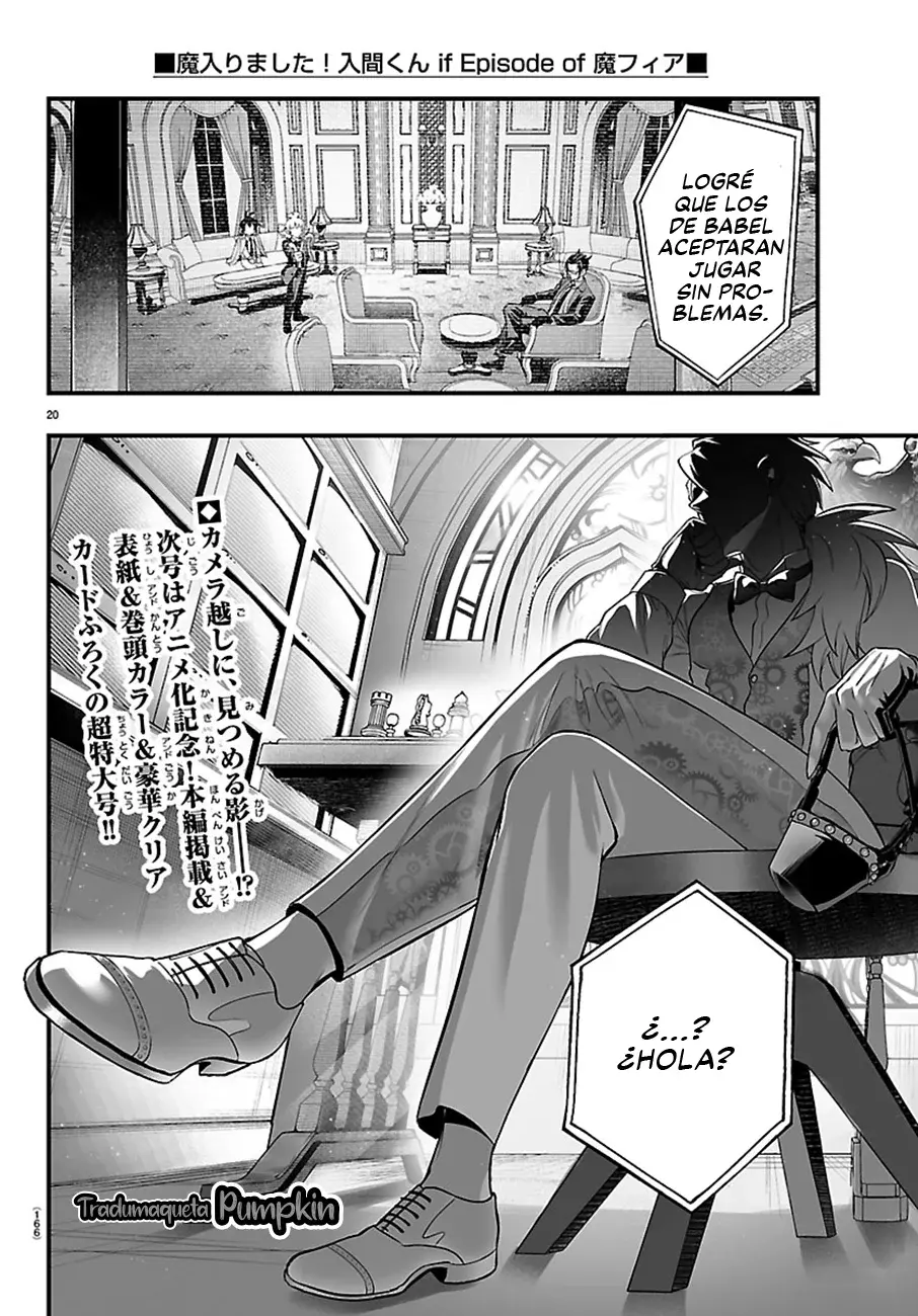 Iruma-kun: if mafia Capitulo 30: Lucky Happy Casino página 22