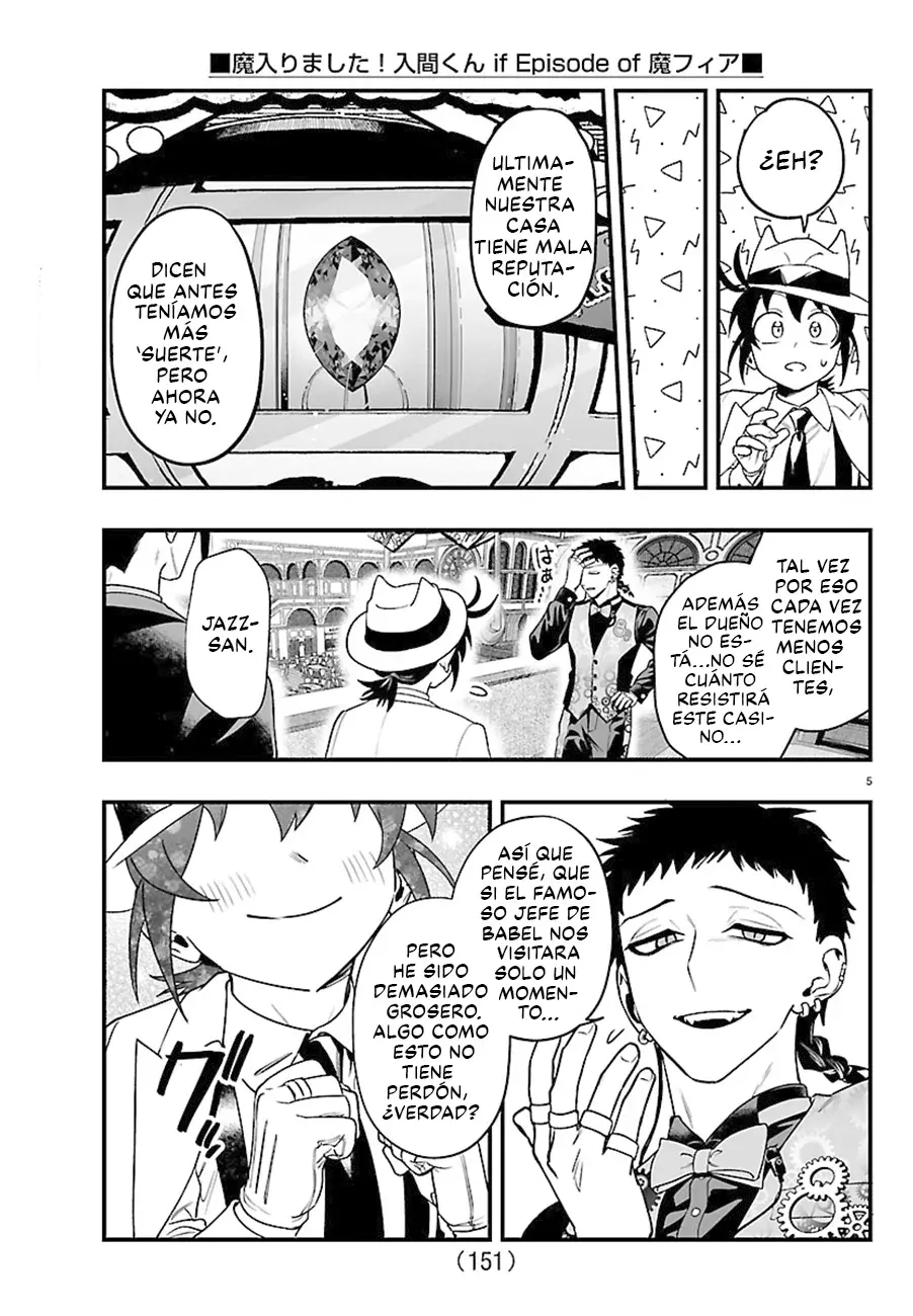 Iruma-kun: if mafia Capitulo 30: Lucky Happy Casino página 8