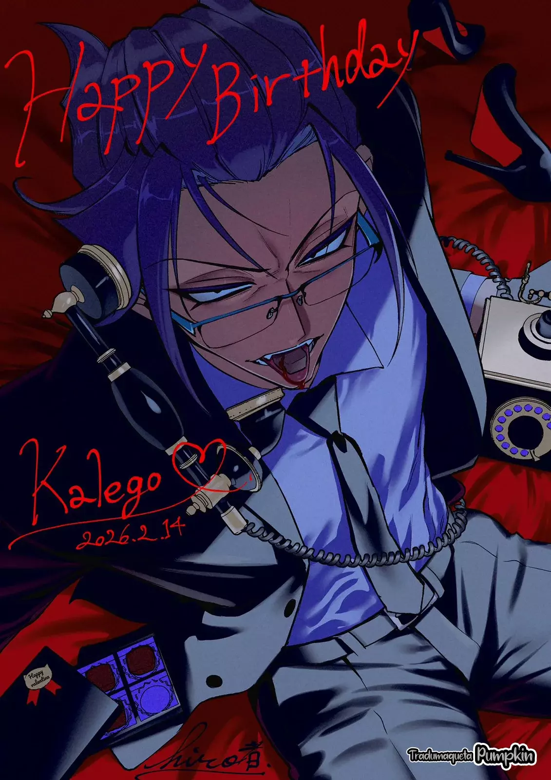 Iruma-kun: if mafia Capitulo 31.1: #4 If 4-KoMafia página 4