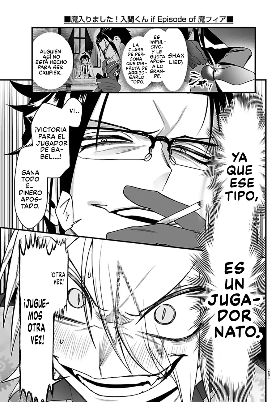 Iruma-kun: if mafia Capitulo 31: Todo o Nada página 20