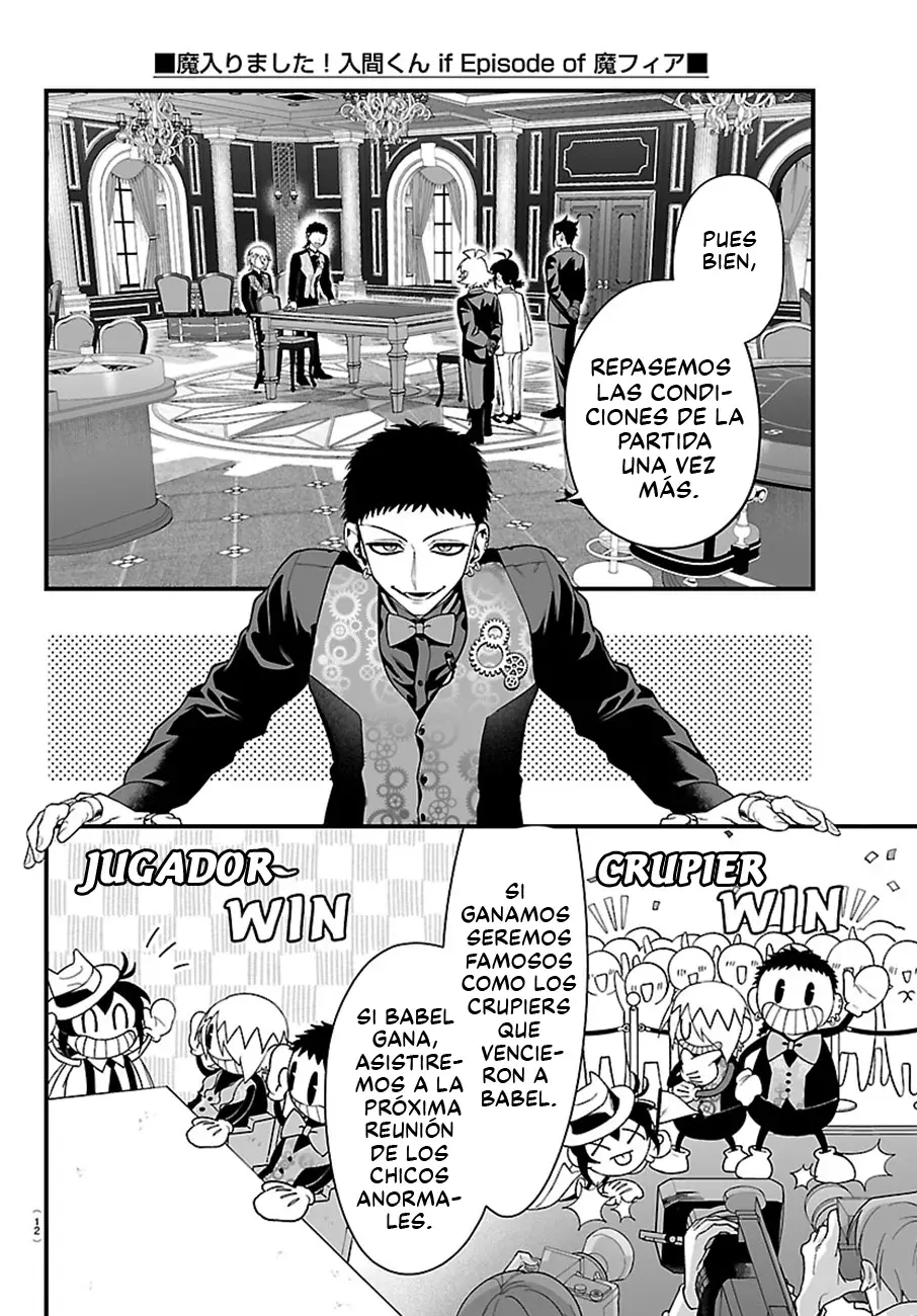 Iruma-kun: if mafia Capitulo 31: Todo o Nada página 4