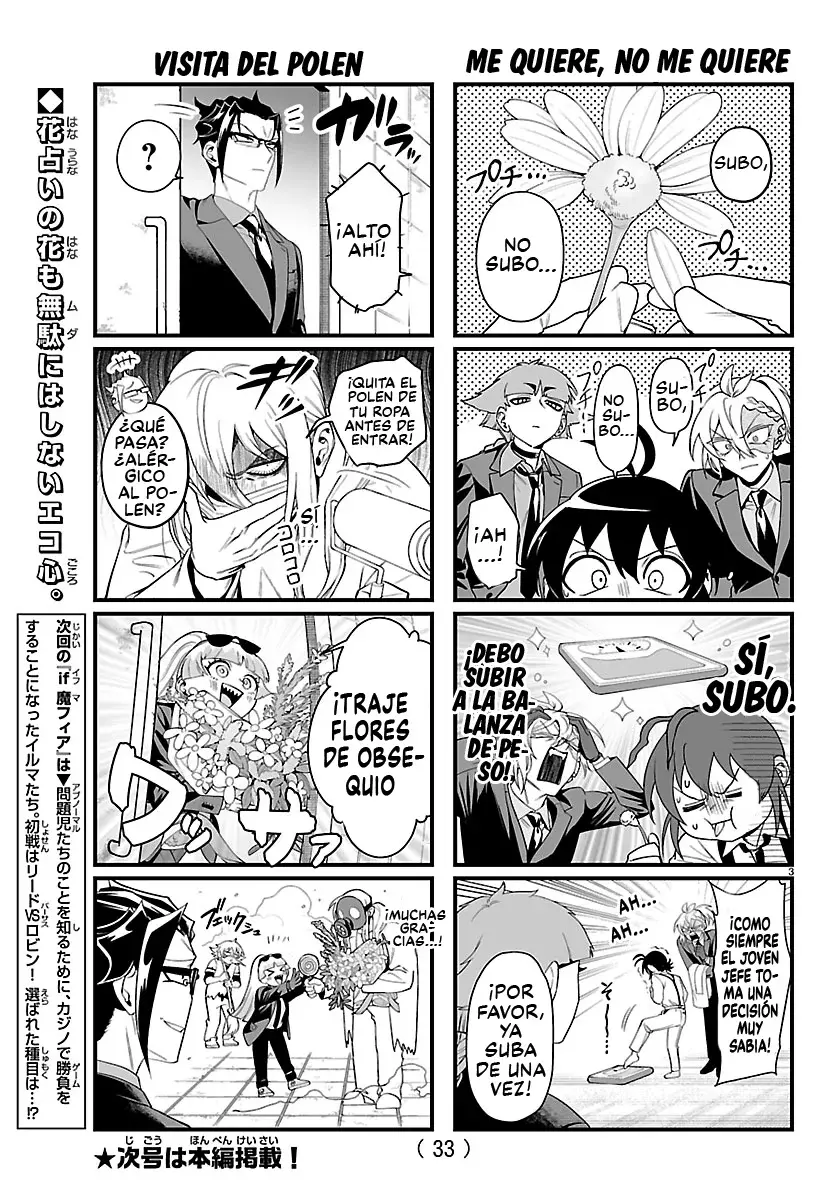 Iruma-kun: if mafia Capitulo 32.1: #5 If 4-KoMafia página 3